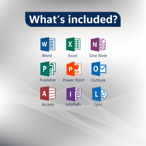 Microsoft Office 2013 Professional Plus License for 3 devices - Image 2