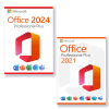 Microsoft Office 2024 Professional Plus + Microsoft Office 2021 Professional Plus license for 3 devices